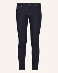 7 for all mankind Jeans THE SKINNY CROP Skinny Fit Blau