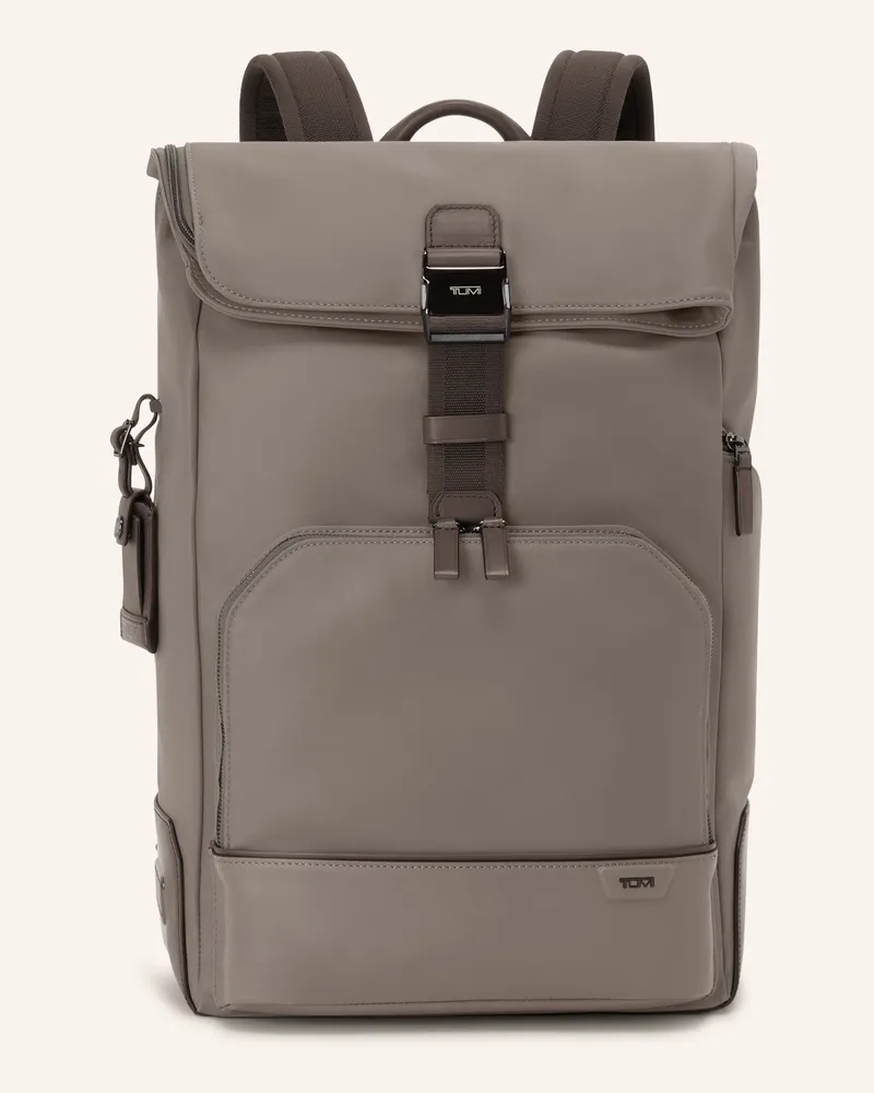 Tumi Harrison Rucksack Osborn Mit Laptop-Fach beige Taupe
