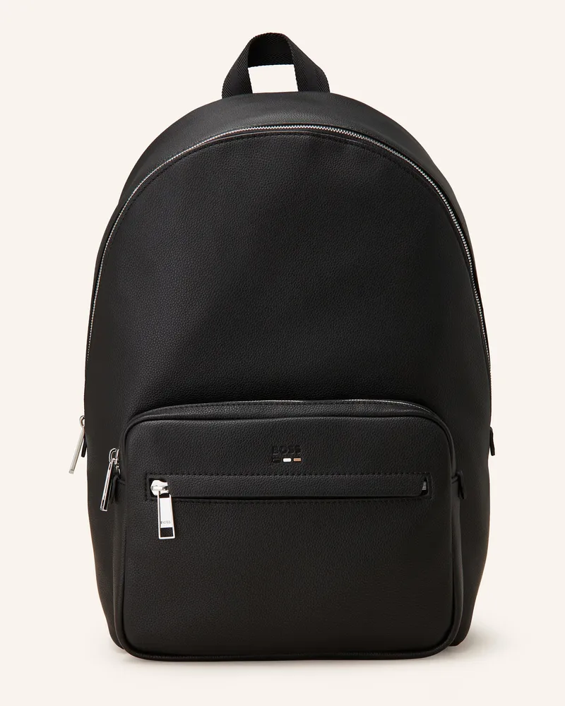 HUGO BOSS Rucksack RAY mit Laptop-Fach Schwarz