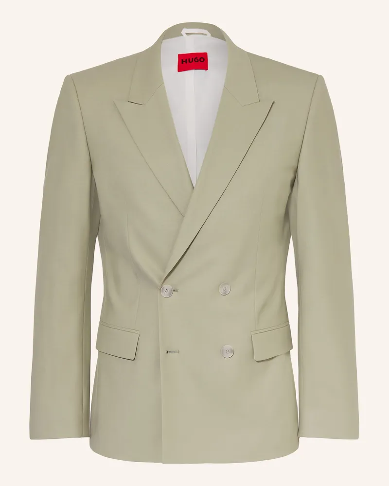 HUGO BOSS Anzugsakko Henry Slim Fit gruen 337