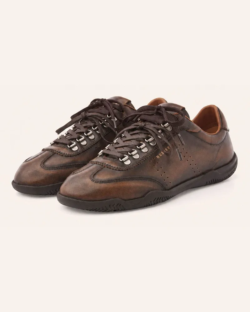 Nubikk Sneaker Charlie Lou braun Dunkelbraun