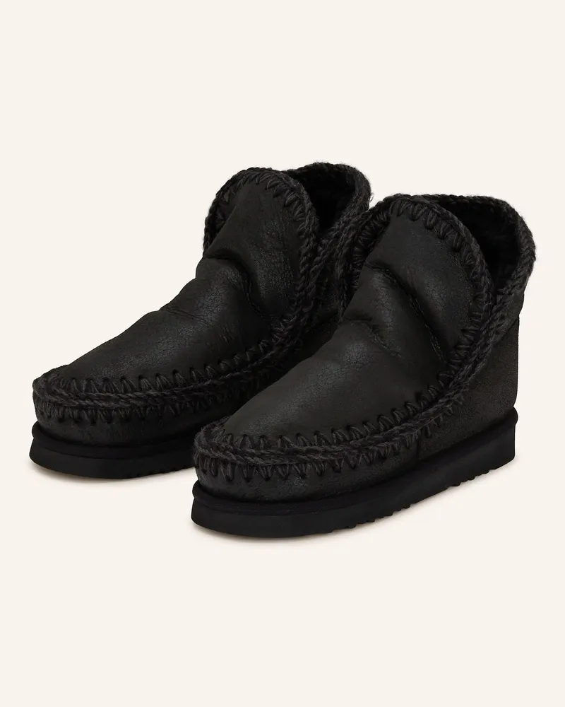 Mou Boots 18 SPECIAL LEATHER Schwarz