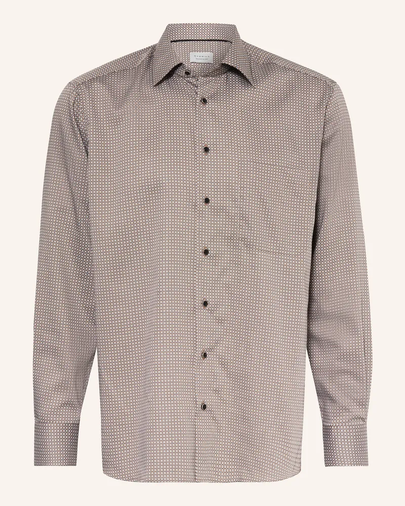 Eterna Hemd Comfort Fit Beige