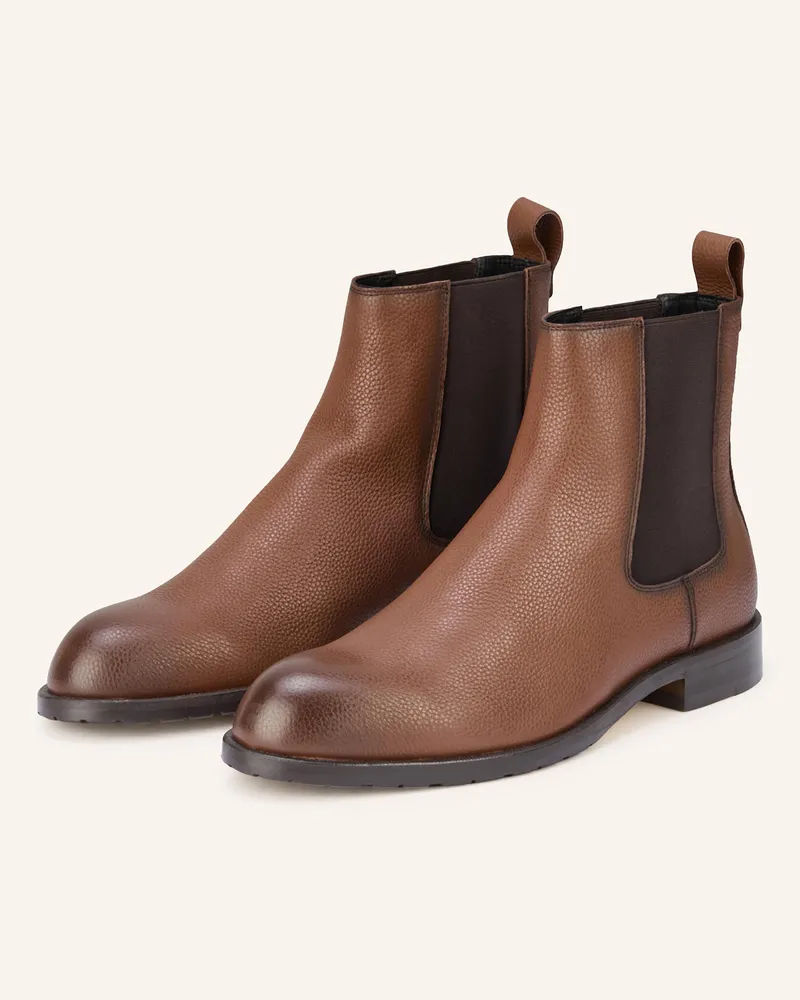 HUGO BOSS Chelsea-Boots TAYIL Cognac