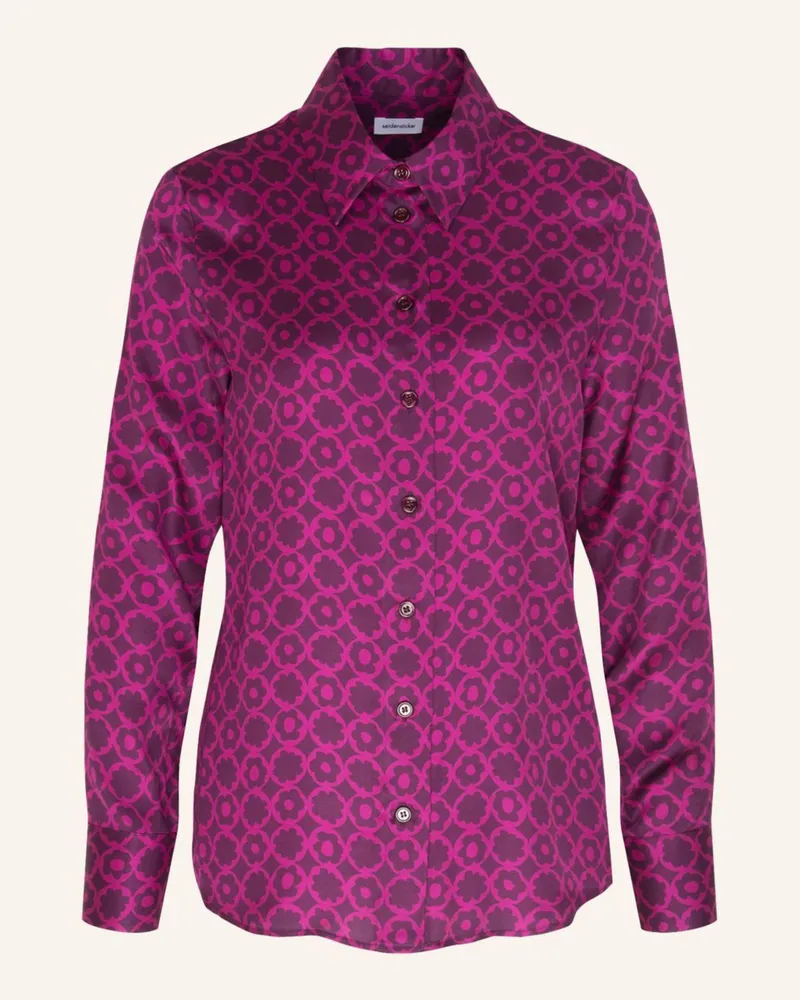 Seidensticker Hemdbluse Lila