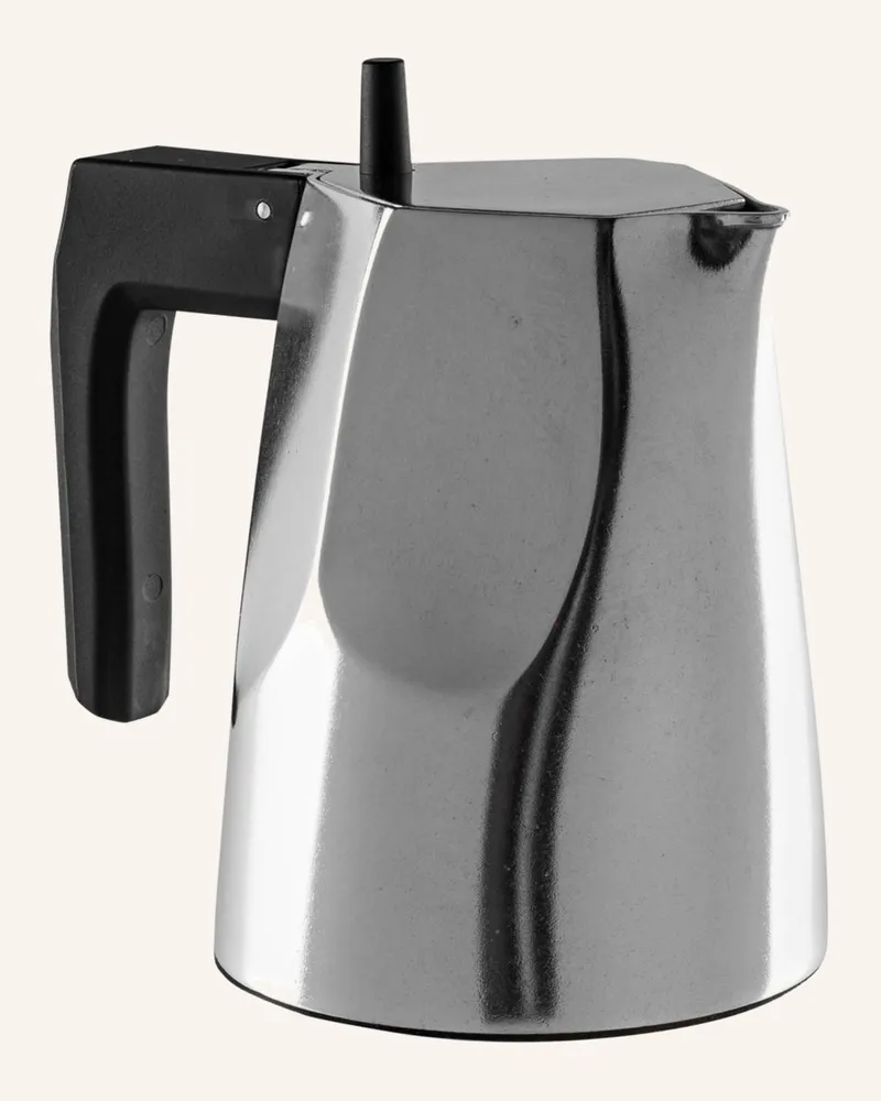 Alessi Espressomaschine Ossidiana silber Silber