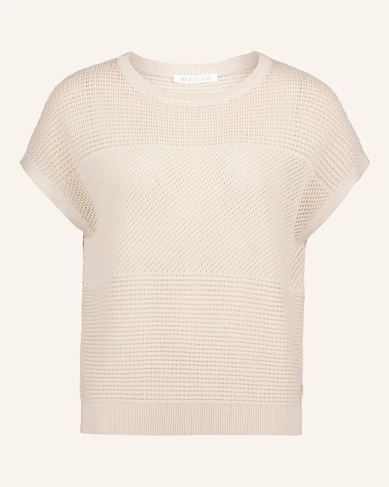 Betty Barclay Strickpullover Mit Struktur grau Grau