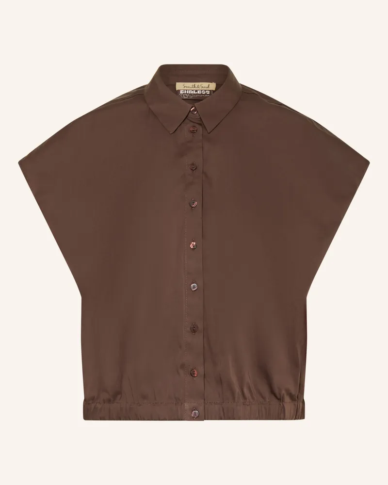 Smith & Soul Hemdbluse braun Dunkelbraun