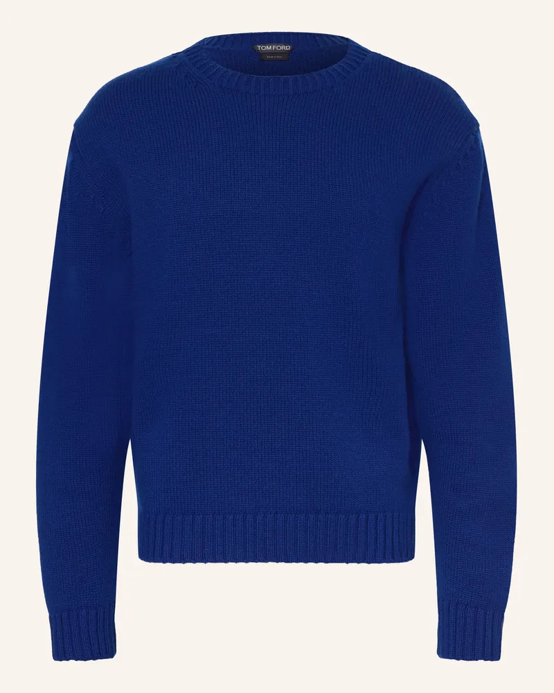 Tom Ford Pullover Mit Cashmere blau Blau