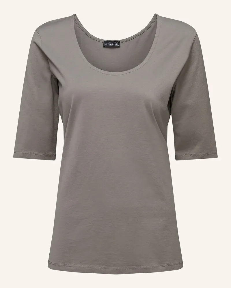 van Laack T-Shirt Modern Fit Grau