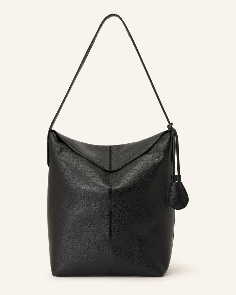 Flattered Schultertasche Alda Grande schwarz Schwarz