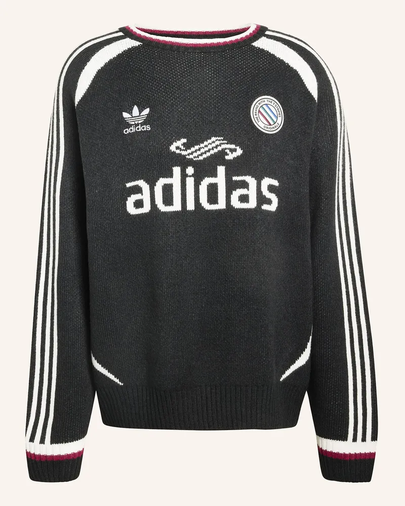 adidas ADICOLOR BLOKECORE PULLOVER UNISEX Schwarz