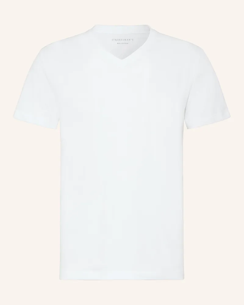 Strokesman's Strokesman 2er-Pack T-Shirts weiss Weiss
