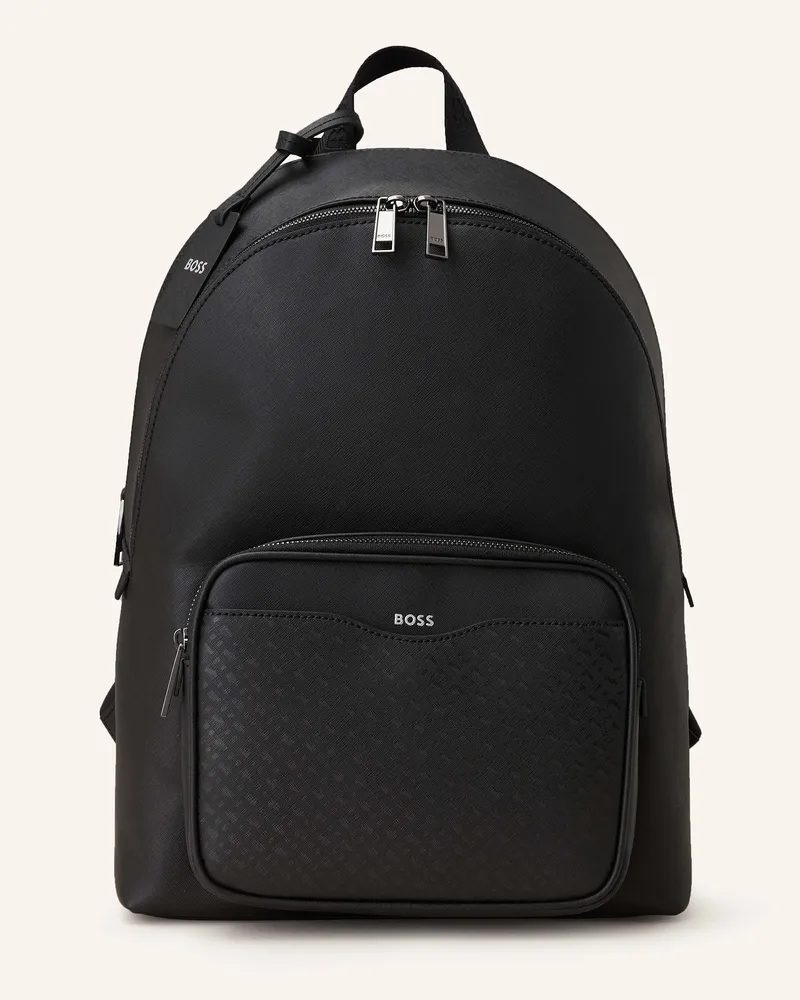 HUGO BOSS Rucksack ZAIR Schwarz