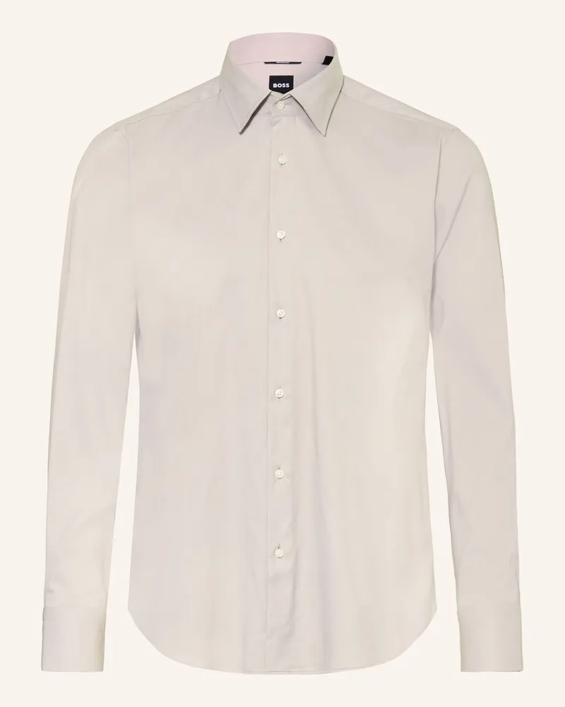 HUGO BOSS Hemd JOE Regular Fit Beige