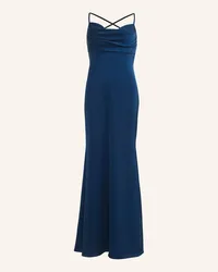 Laona Kleid SATIN ILLUSION DRESS Blau