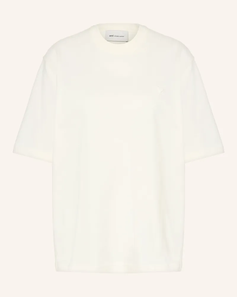 AMI Paris T-Shirt weiss Creme