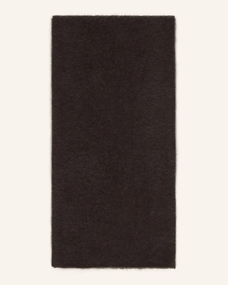 Darling Harbour Cashmere-Schal Dunkelbraun