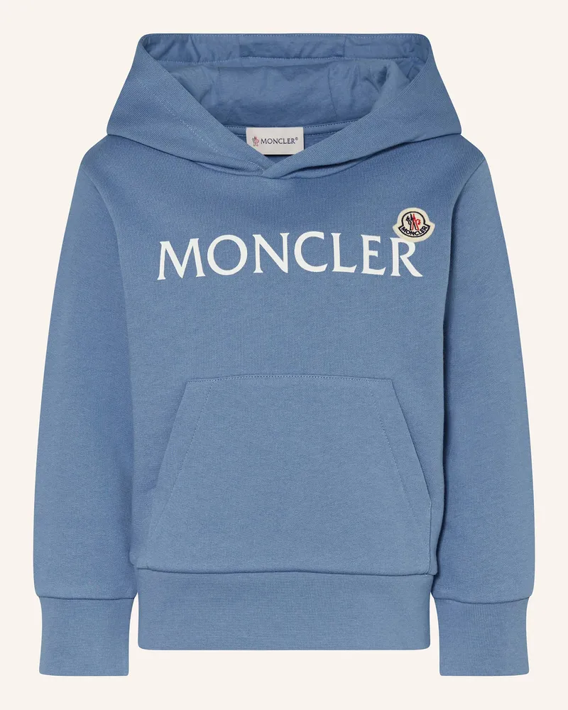 Moncler Hoodie blau Hellblau