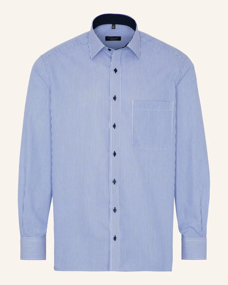 Eterna Hemd COMFORT FIT Blau