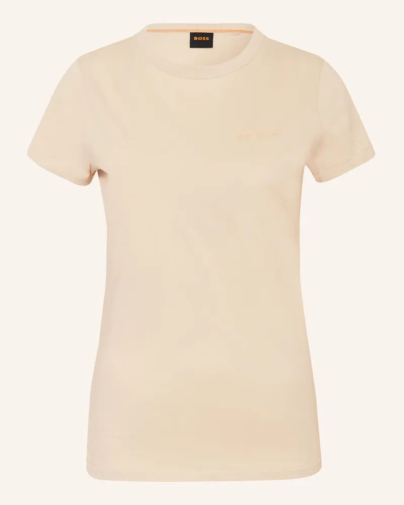 HUGO BOSS T-Shirt ELOGO Beige