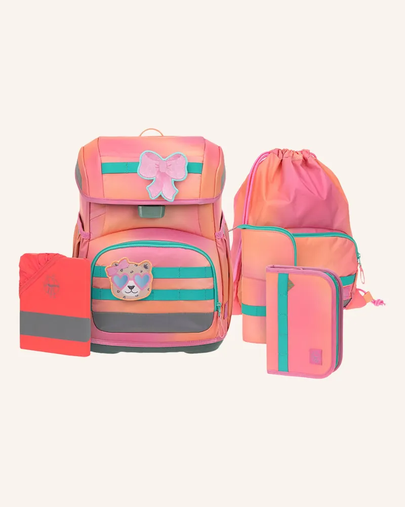 Lässig Schulranzen Set Light Unique pink Pink