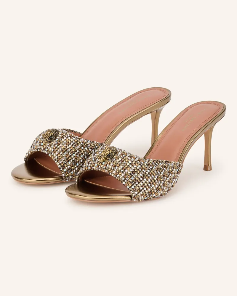Kurt Geiger Mules Mit Schmucksteinen beige Beige