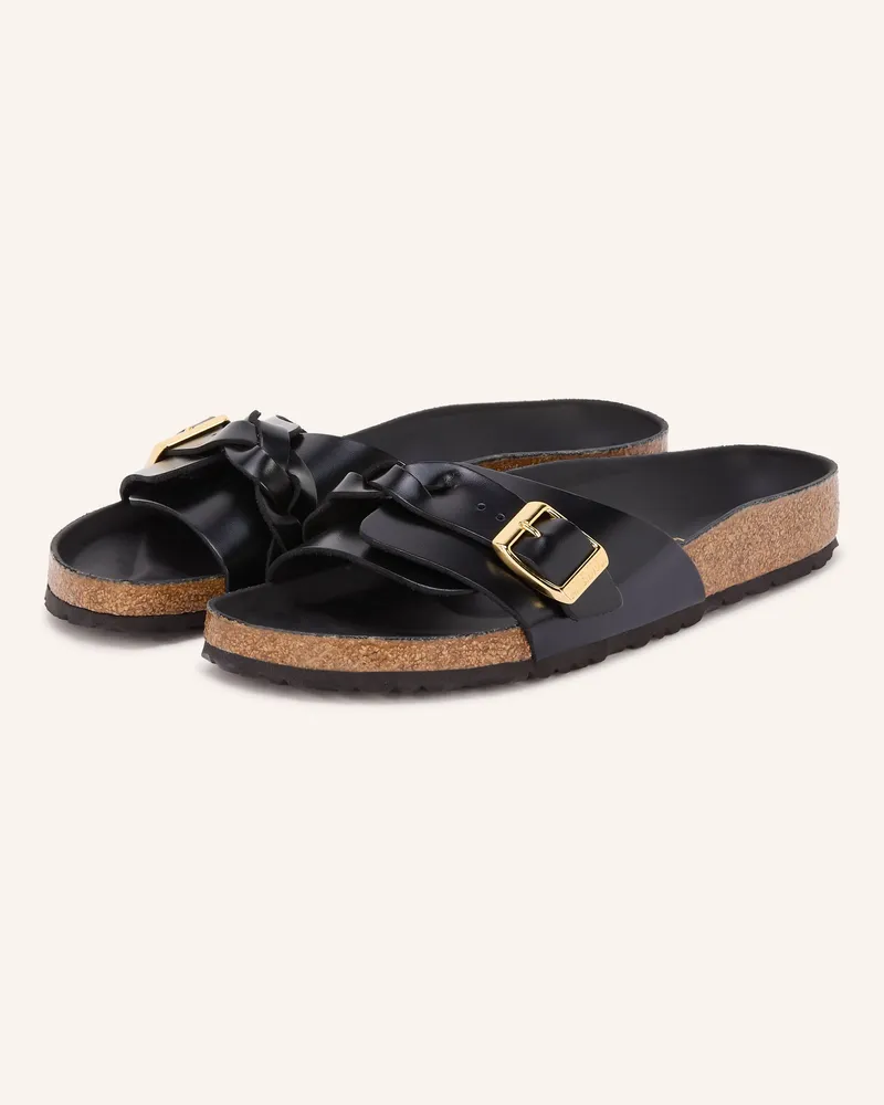 Birkenstock Pantoletten OITA BRAIDED Schwarz