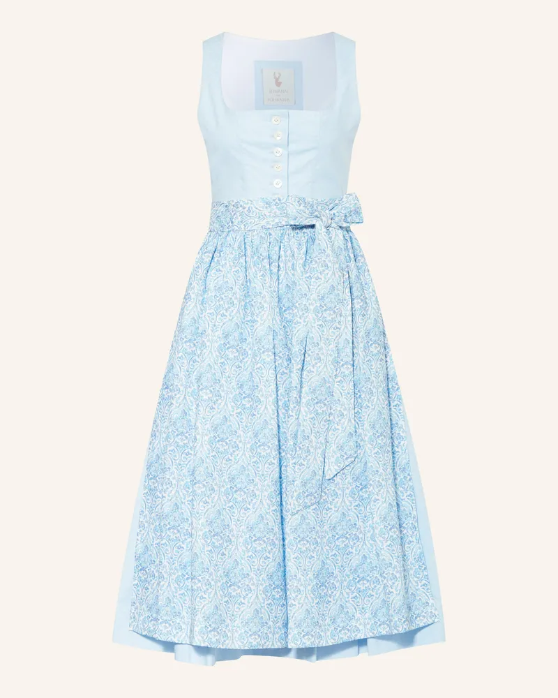 Johann & Johanna Dirndl blau Hellblau