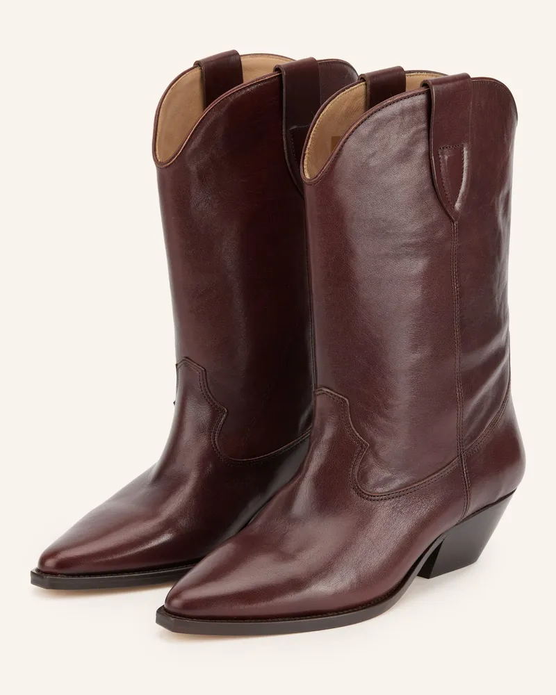 Isabel Marant Cowboy Boots Duerto braun Dunkelbraun