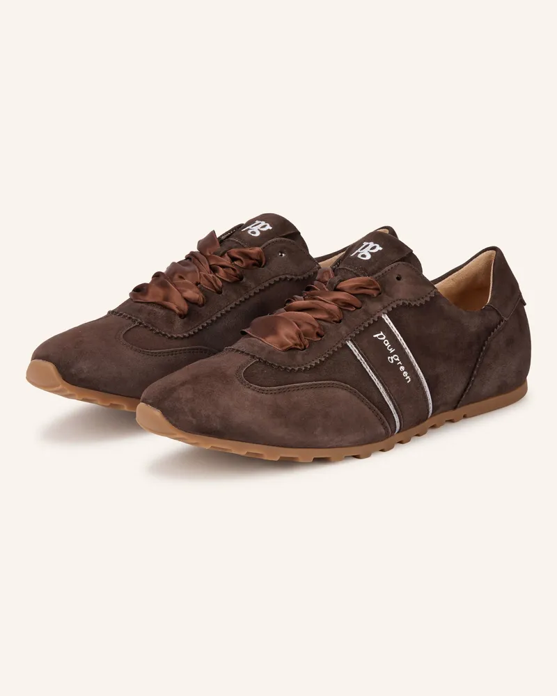 paul green Sneaker braun Dunkelbraun