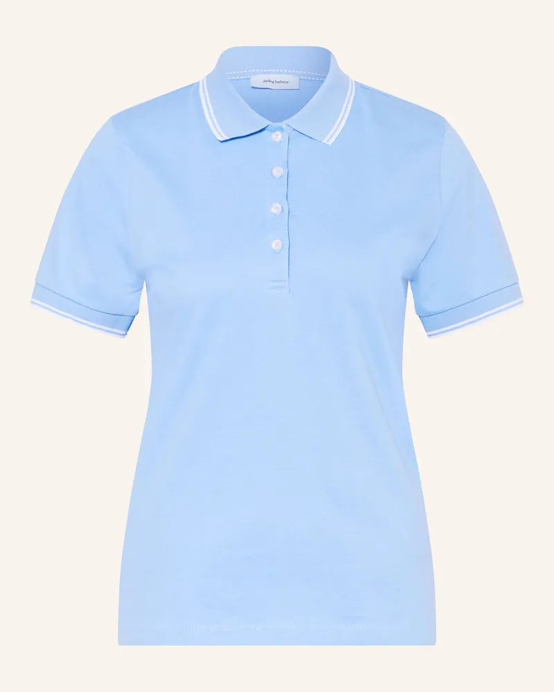 Darling Harbour Piqué-Poloshirt blau Gitane