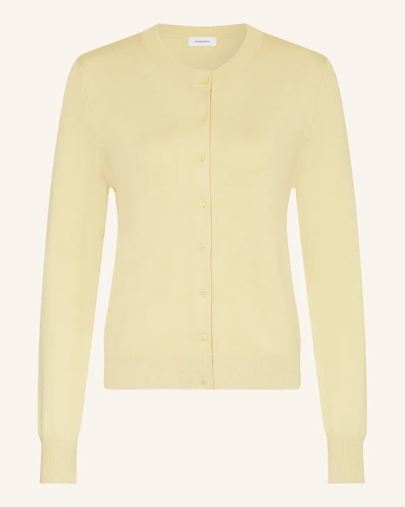 Darling Harbour Strickjacke gelb Hellgelb