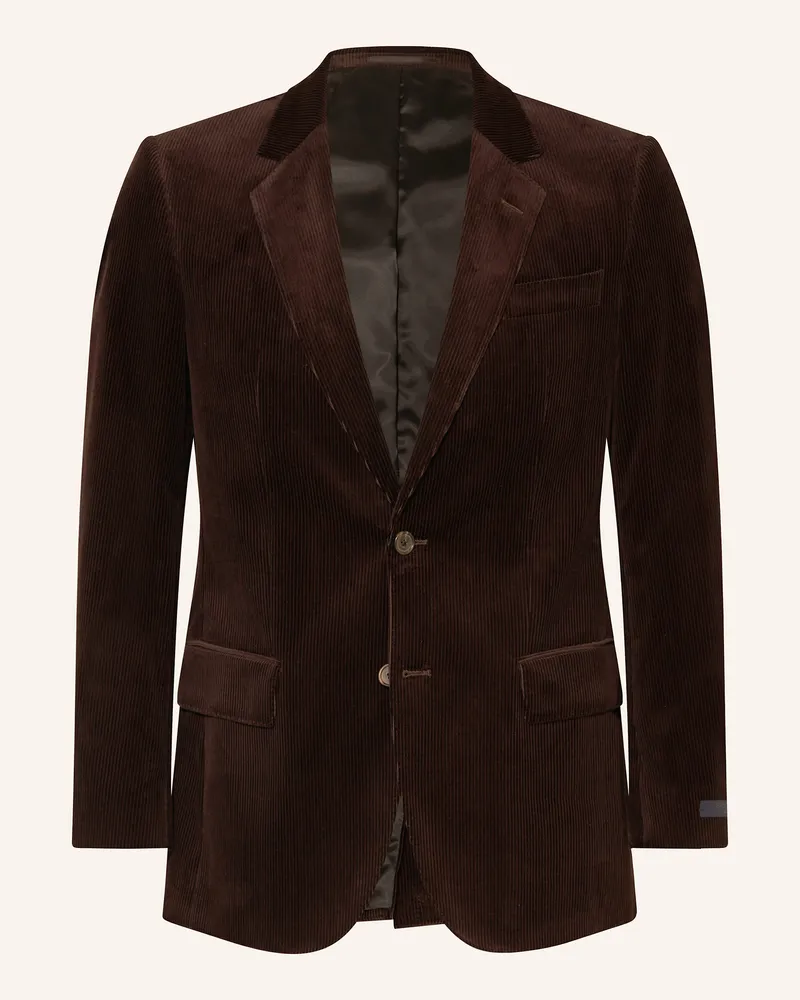 HUGO BOSS Anzugsakko Sb-Suit Slim Fit Aus Cord braun 244