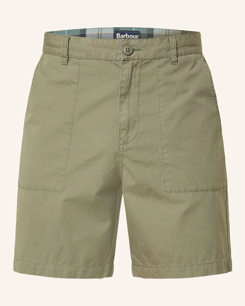 Barbour Shorts Sherbun gruen Khaki