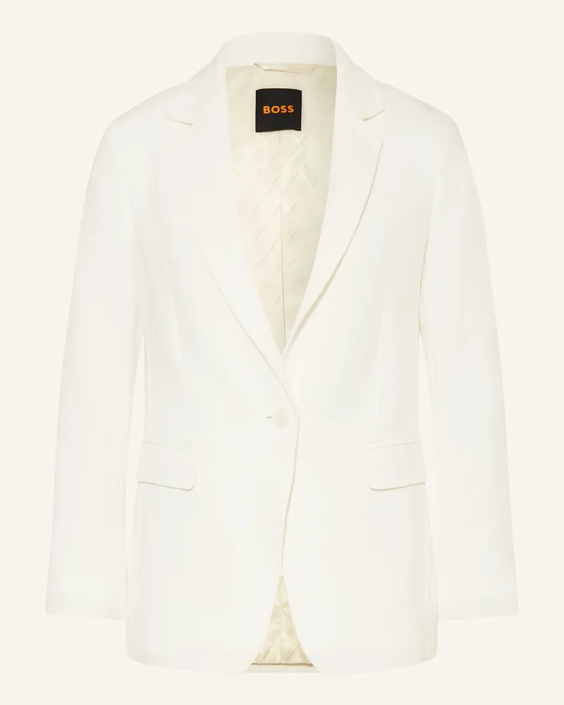 HUGO BOSS Blazerweste JABLA Weiss