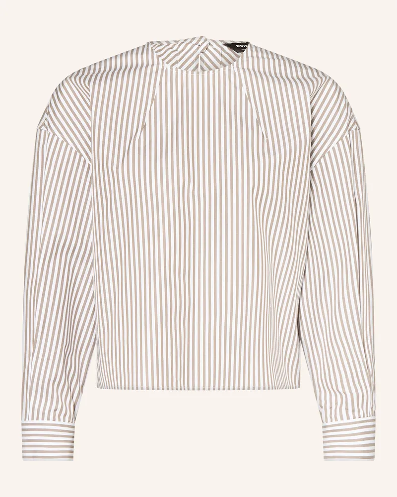 Whistles Blusenshirt KIRSTIE Taupe