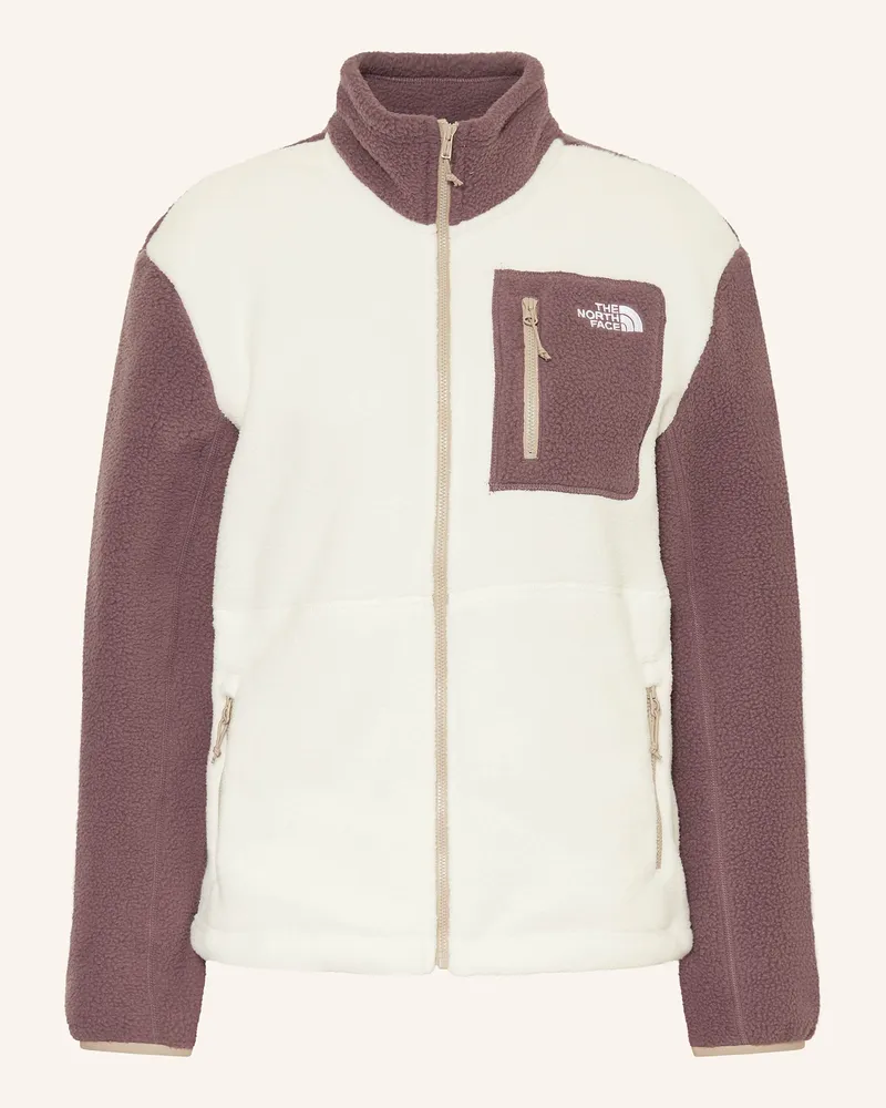 The North Face Fleecejacke YUMIORI 1/4 FULLZIP Ecru