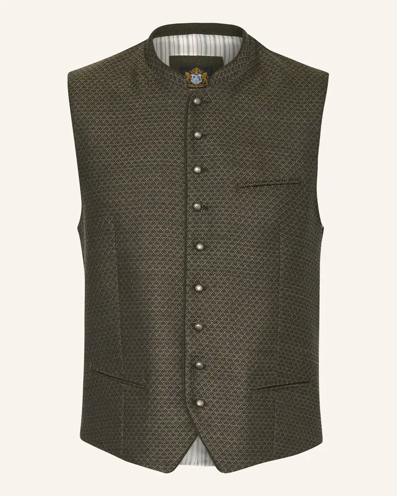 Hammerschmid Trachtenweste GREGOR Slim Fit Oliv