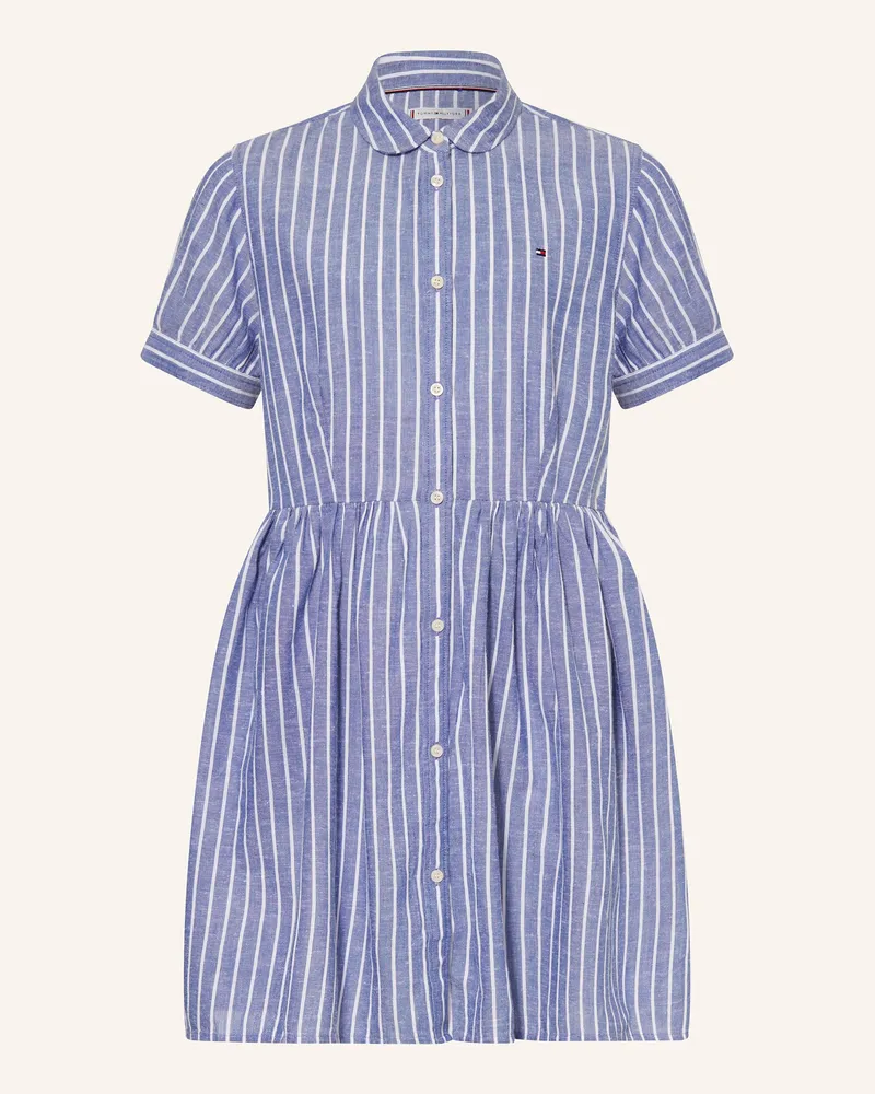 Tommy Hilfiger Hemdblusenkleid Blau