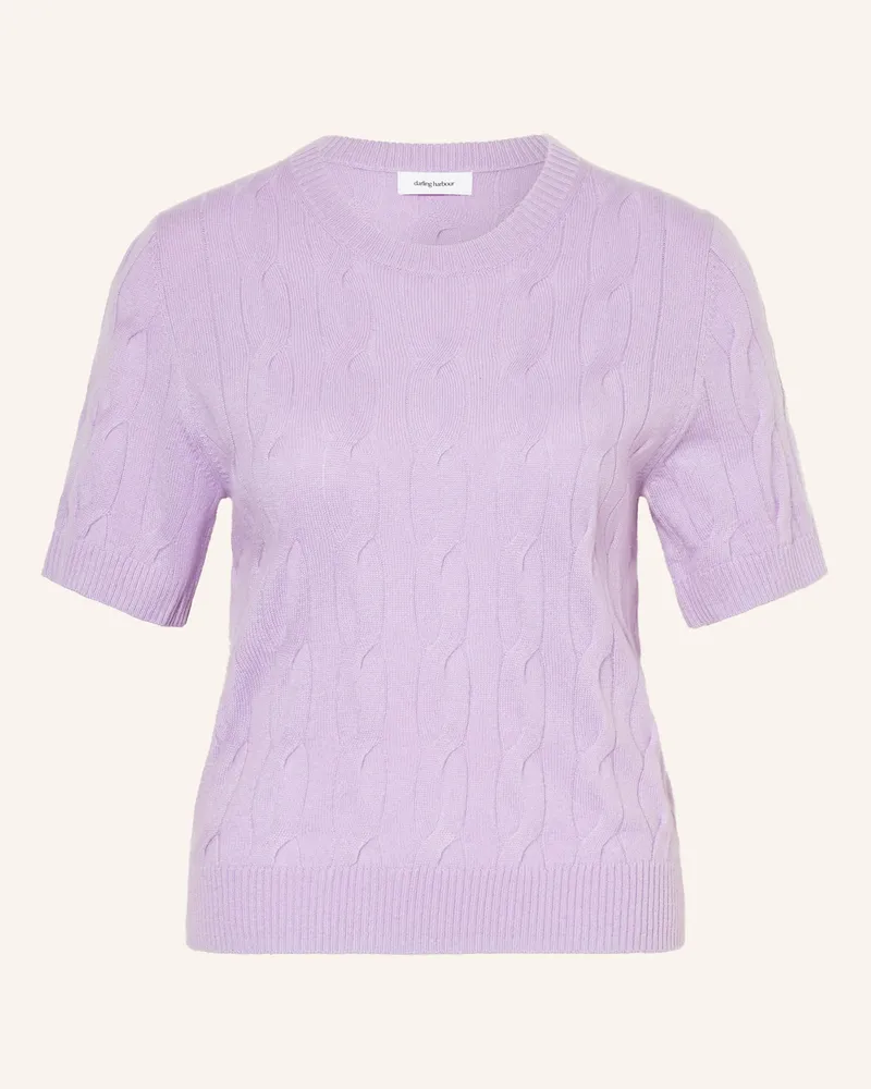 Darling Harbour Strickshirt Aus Cashmere lila Lilac