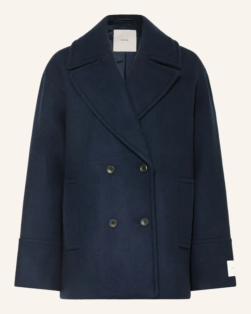 Calvin Klein Cabanjacke blau Dunkelblau