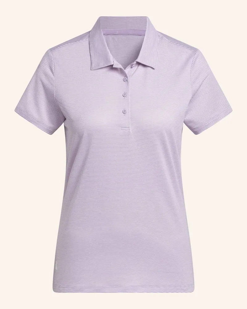adidas Damen Ottoman Kurzärmeliges Poloshirt lila Helllila