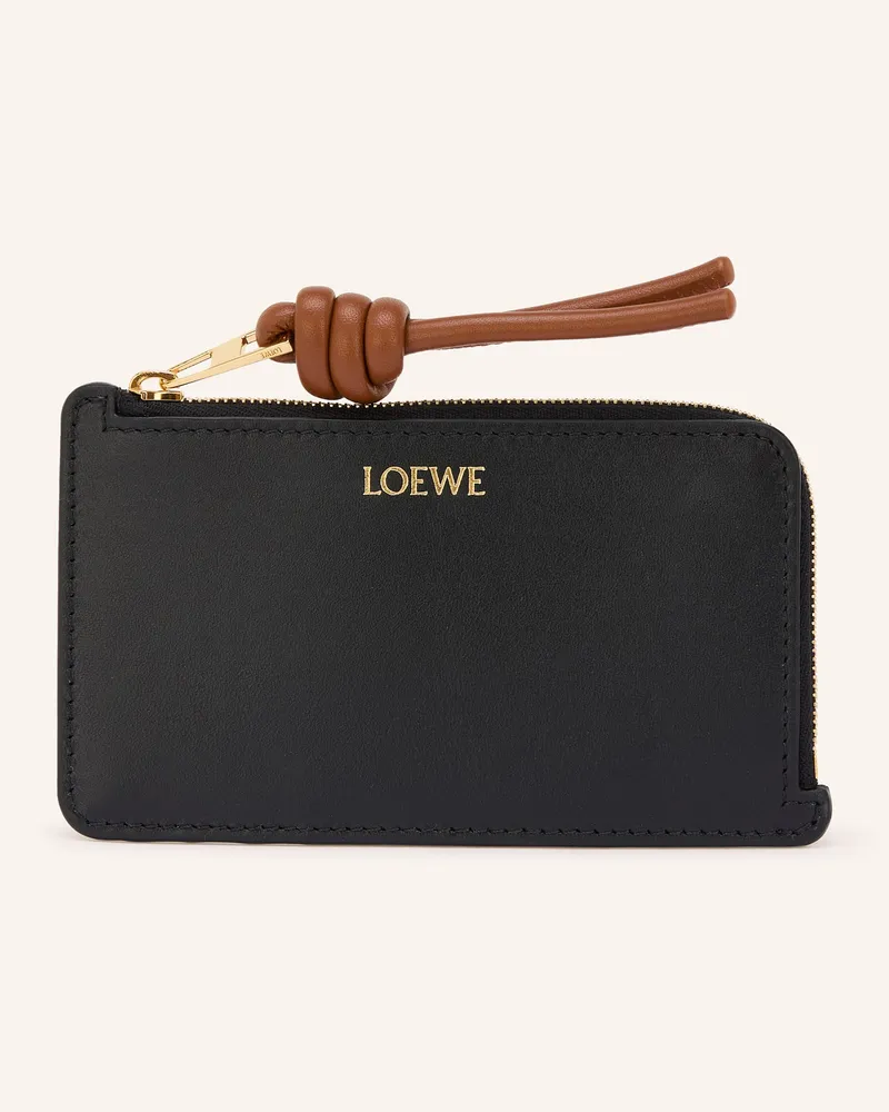 Loewe Kartenetui schwarz Schwarz