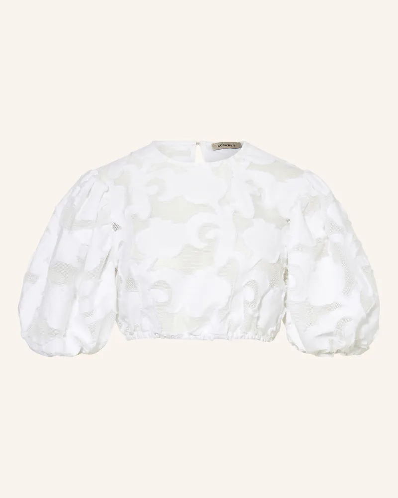 CocoVero Dirndlbluse Zola weiss Weiss