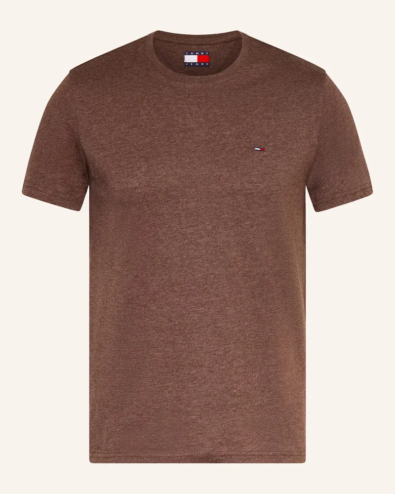 Tommy Hilfiger T-Shirt Dunkelbraun
