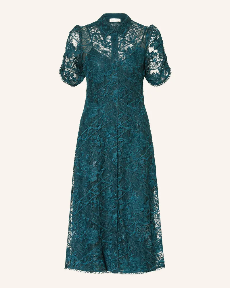 Phase Eight Hemdblusenkleid LUNNA aus Spitze Petrol