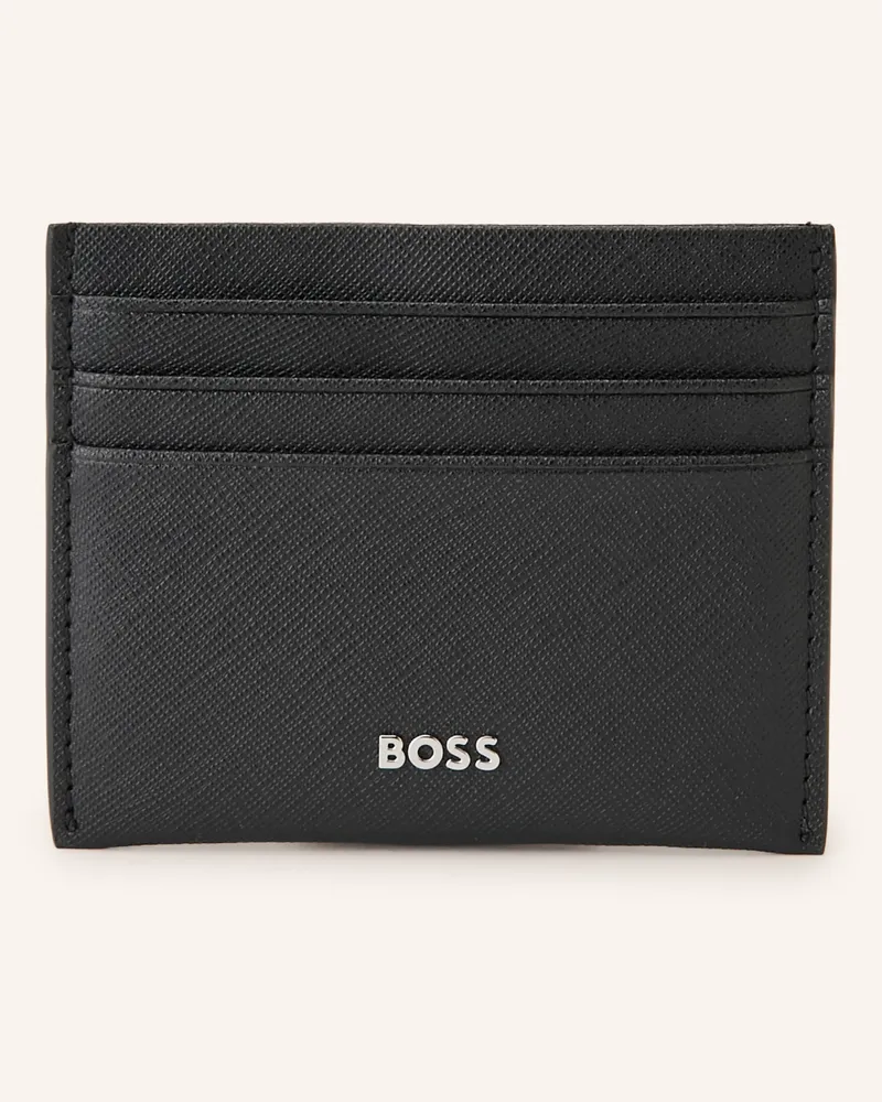 HUGO BOSS Kartenetui Northon schwarz Schwarz