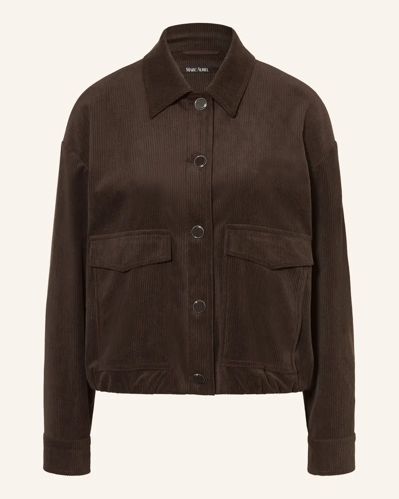 MARC AUREL Cordblouson braun Dunkelbraun