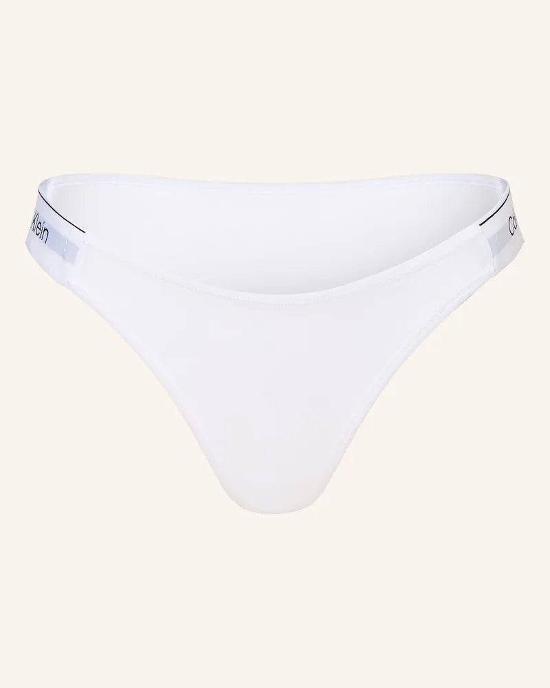 Calvin Klein Panty Icon Cotton weiss Weiss